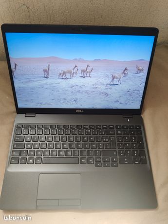 Dell 5500 core i5-8265u , ram 16 go, ssd 512 go nvme. 15,5"