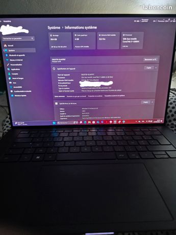 Dell Precision 5570 Station de travail mobile tactile
