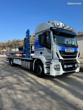 Dépanneuse IVECO STRALIS 4+1 FIAULT