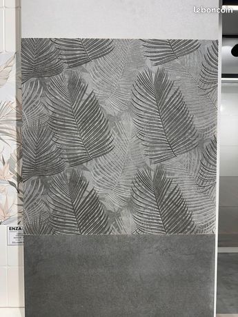 Carrelage 30x60cm murs douche