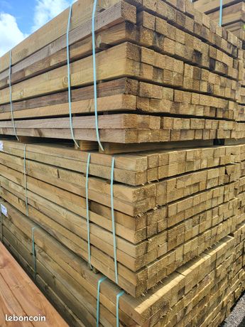 Destockage chevrons 60x80 autoclave