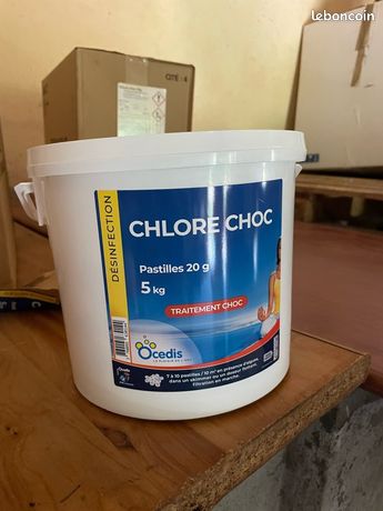 Destockage chlore choc ocedis