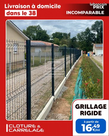 Destockage | Clôture Grillage Rigide