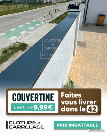 DESTOCKAGE | Couvertine | Couvertine muret | Couvertine Mur