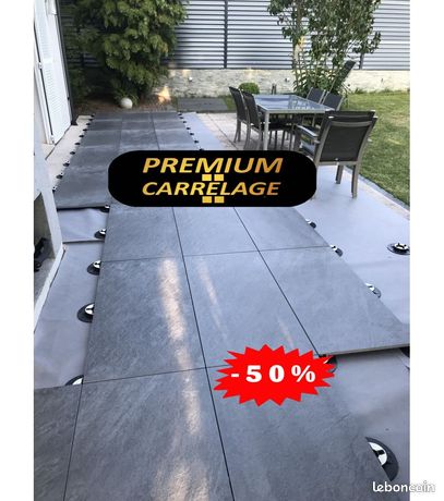 dalle et carrrealge pour terrasse -50% grandes marques chez premium carrelage