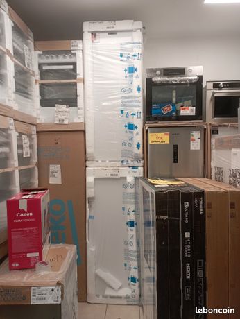 Destockage électroménager neuf garantie 2ans constructeur
