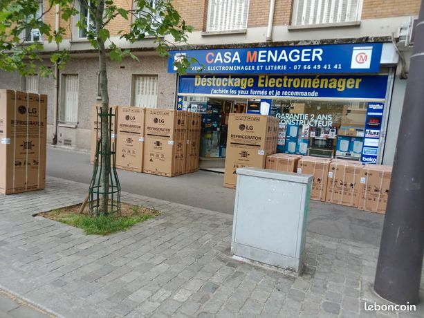 Déstockage électroménager neuf garantie 2ans constructeur