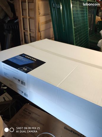 Destockage Kit balustrade noir additionnel H. 1 m x L. 100 cm - Geom neuf