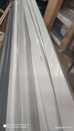 Destockage Lambris PVC blanc 1 frisel. 10 cm L. 4 m - Dumaplast neuf