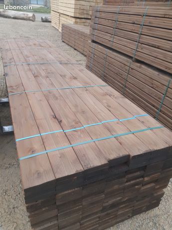 Lame terrasse douglas autoclave brun