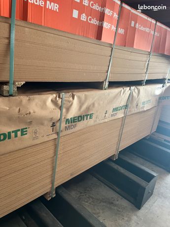 MDF Medium bois Haute Densité MEDITE 2.44x1.22m & 3.05x1.22m / 3mm / 6mm / 9mm / 12mm / 16mm / 18mm /22mm / 30mm