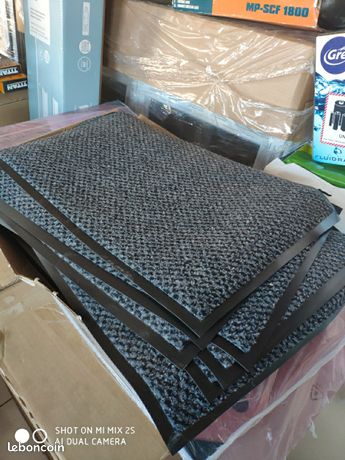 Tapis d'intérieur propreté gris 40 x 60 cm