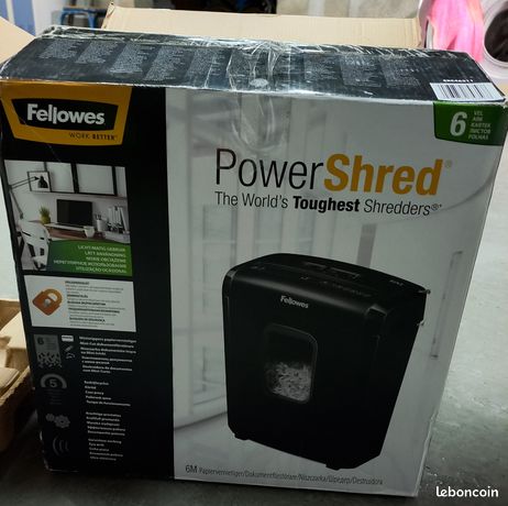 Destructeur Documents Power Shred 6M