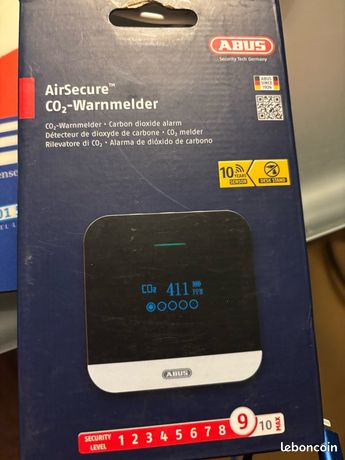 Détecteur CO2 Abus Airszcure wm10