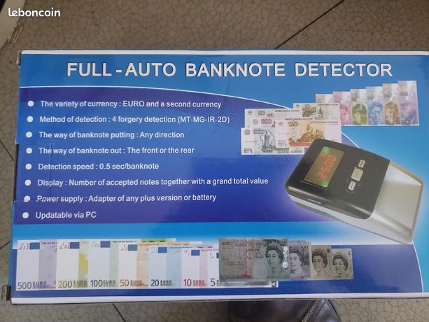 Détecteur de faux billets