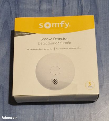 Détecteur de fumée connecté Somfy - Ref 1870289