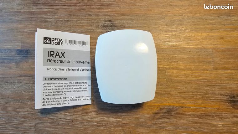 Detecteur IRAX volumétrique Delta Dore Tyxal Deltal Alarme