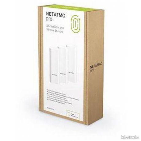 Détecteurs d'Ouverture Intelligents et connectés pour Portes et Fenêtres - Netatmo DTG-PRO