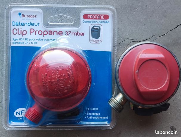Détendeur clip propane pour valve automatique