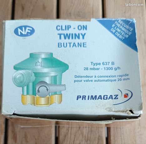 Detendeur gaz butane twiny
