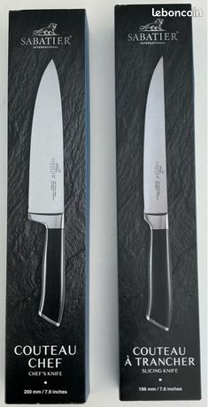 Deux couteaux pour professionnels