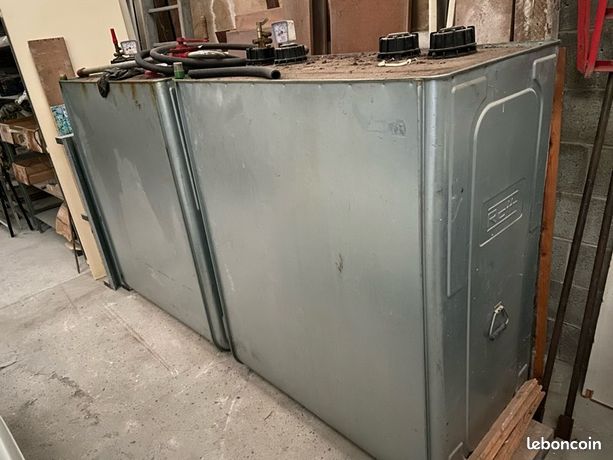 Deux cuves à fioul Roth 1000l