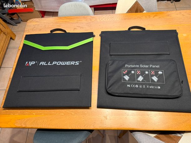 Deux panneaux solaire portable 100W chacun - ALLPOWERS SP027