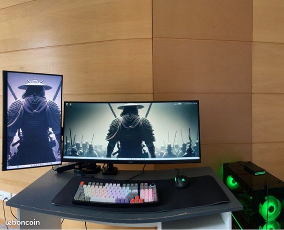 Deux Écran gaming
