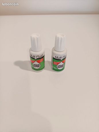 Deux Flacons Liquide Correcteur Liquid Paper