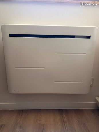 Deux radiateurs électriques à inertie sèche 1500 W NOIROT Amaroc