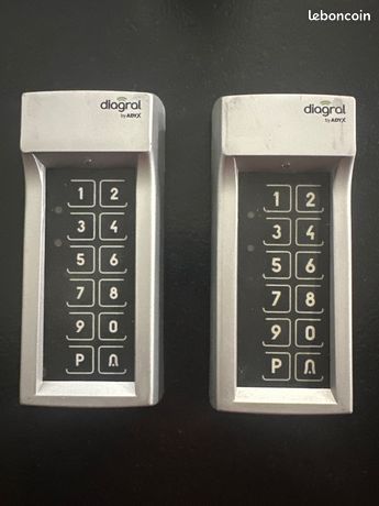 Diagral Adyx lot 2 clavier à code