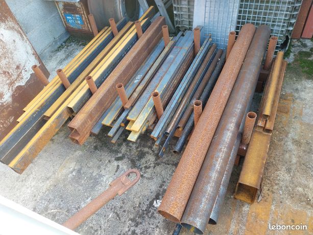 Différent métaux fer plat