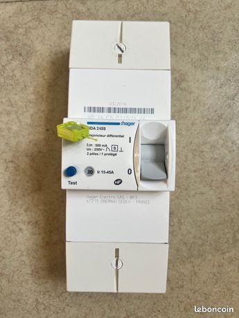 Disjoncteur de branchement Hager