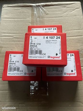 Disjoncteur différentiel 10A Legrand