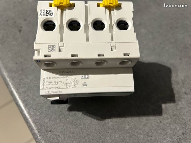 Disjoncteur différentiel 40A 300mA tetra