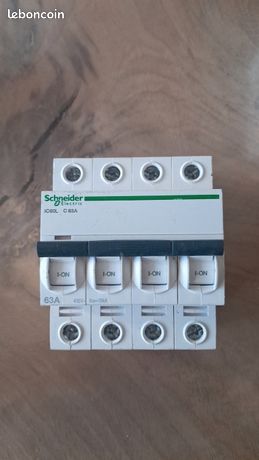 Disjoncteur differentiel c63 triphasé schneider