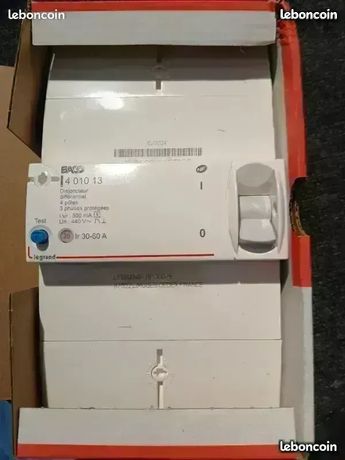 Disjoncteur differentiel legrand