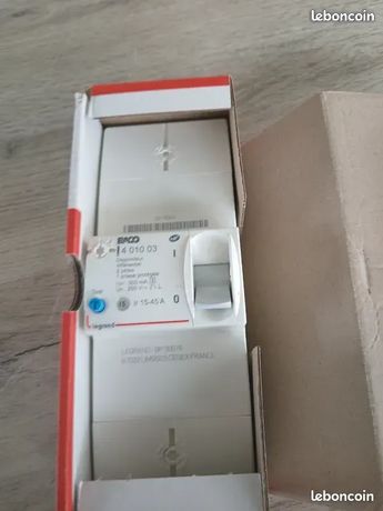 Disjoncteur differentiel legrand
