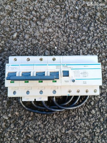 Disjoncteur différentiel tetrapolaire 80A 300mA