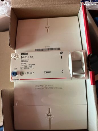 Disjoncteur différentiel