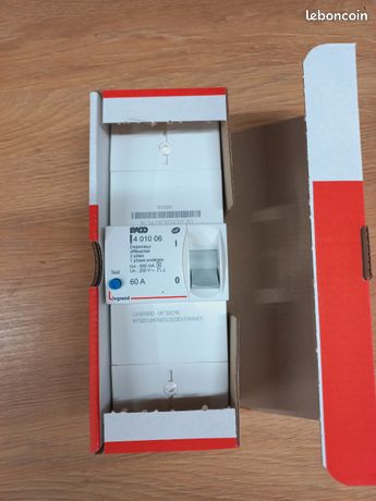 Disjoncteur principal monophasé