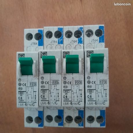 Disjoncteurs fg 4x6a