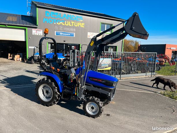 DISPO 💜💜 Micro Tracteur Farmtrac NEUF HOMOLOGUE ➕ CHARGEUR 22CV ➕Garantie 3ans❗ DIRECTION ASSISTEE 💜💜 -10% sur les Outils
