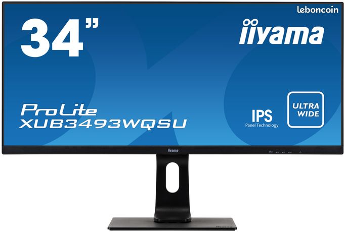 : Ecran IIyama Ultra Large ProLite XUB3493WQSU 34 pouces IPS