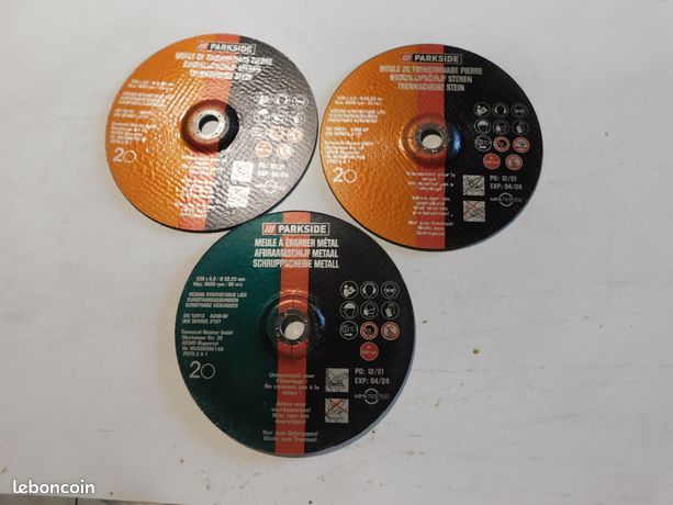 Disque a tronconner la pierre / ebarber