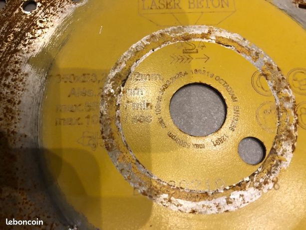 Disque béton octadiam 350 mm