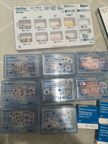 Disque de finition et de polissage dentaire matériel dentaire