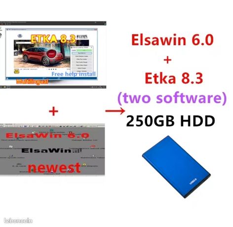 Disque dur 250gb + etka et elsa