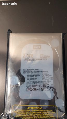 Disque Dur 2To 3''5 Western Digital