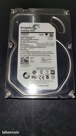 Disque dur 4to 3''5 Seagate SATA III